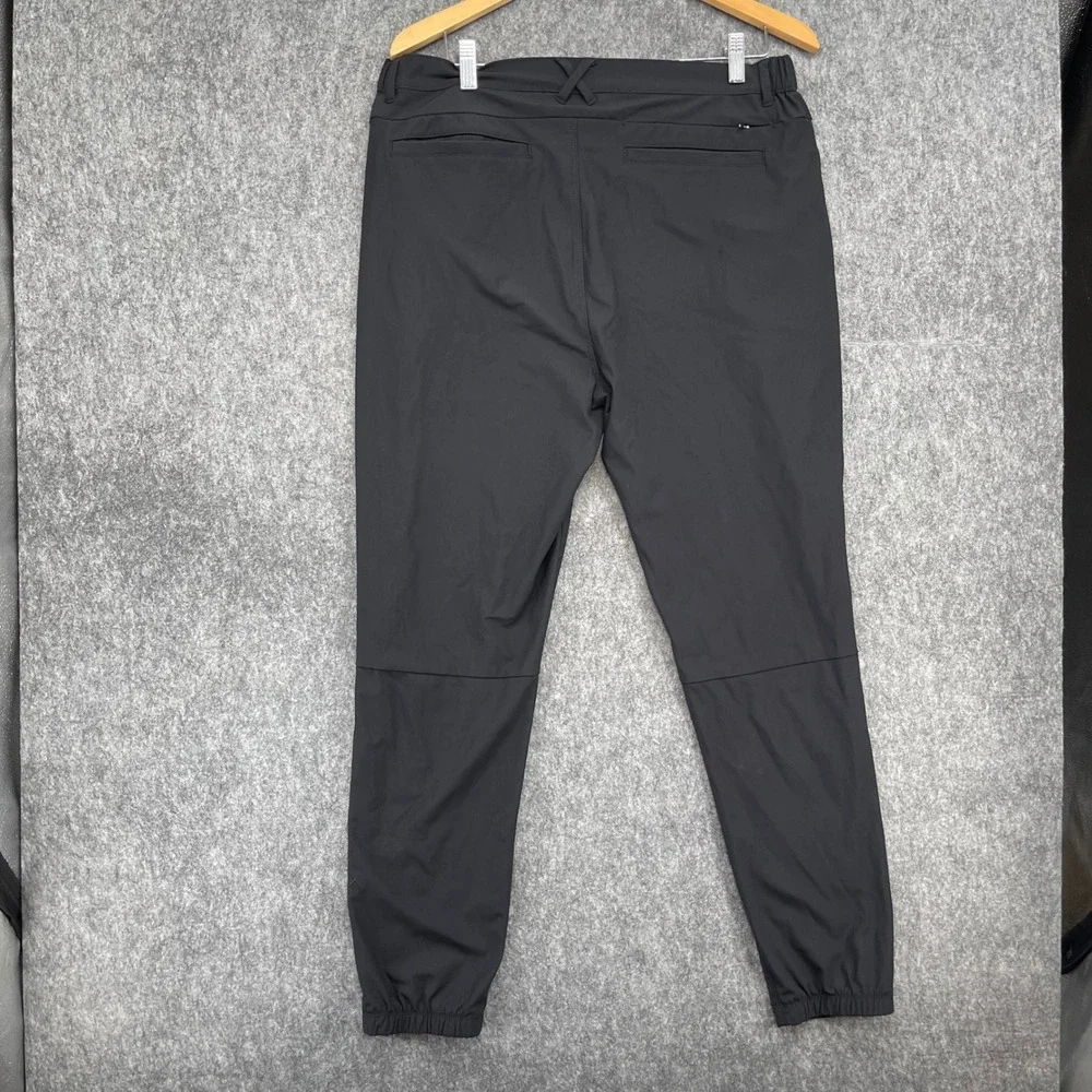 Cuts Pants Mens XL Black Technical Stretch Tapered Athletic AO Joggers